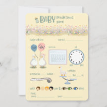 Dum gås / mamma gås baby shower spel