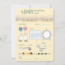 Dum gås / mamma gås baby shower spel