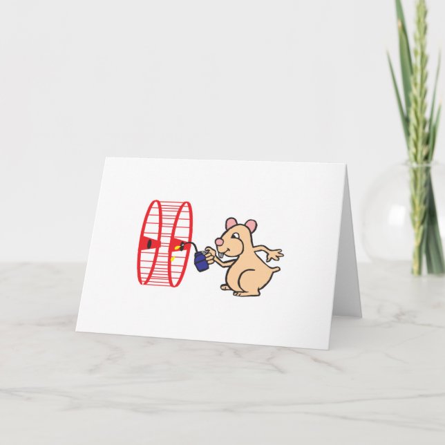 dum hamster smörjer hjul kort (Framsida)