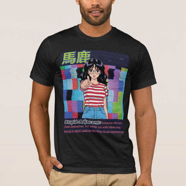 Dum intilliggande t shirt (Framsida)