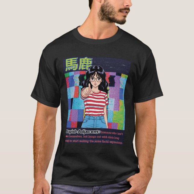 Dum intilliggande t shirt (Framsida)