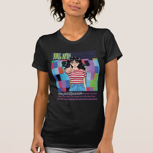 Dum intilliggande t shirt (Framsida)