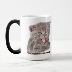 dum katt magisk mugg