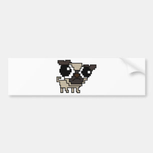 dum PIXELmops Bildekal