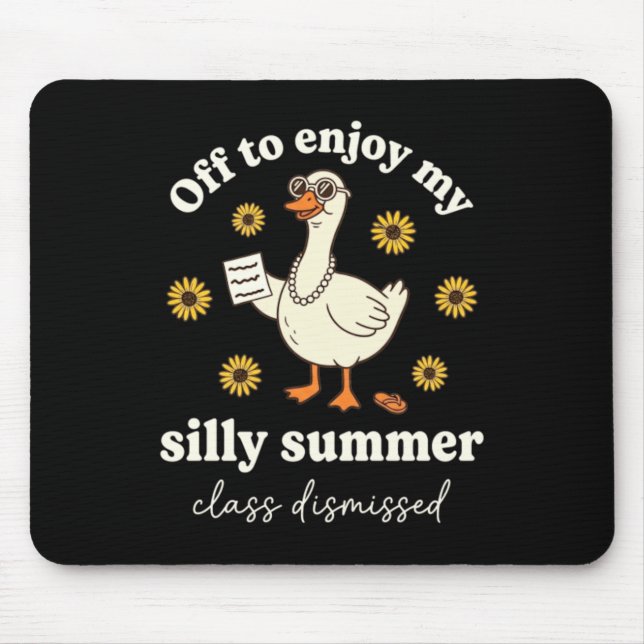 Dum Sommar Gås Cl Avskedad Musmatta (Framsidan)