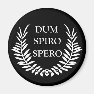 Dum spiro spero magnet