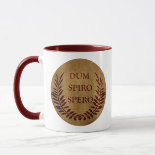 Dum spiro spero mugg