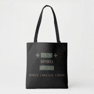 Dum spiro spero tygkasse