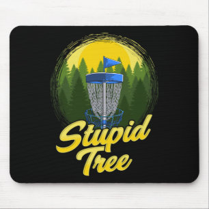 Dum Träd Disc Golf Rolig Frisbee Golf Disc Sport Musmatta
