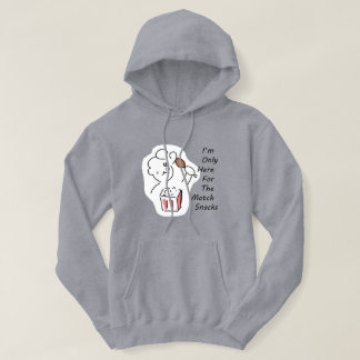 Dum tröjtröja för fotbollsentusiast - Jag är bara  Hoodie