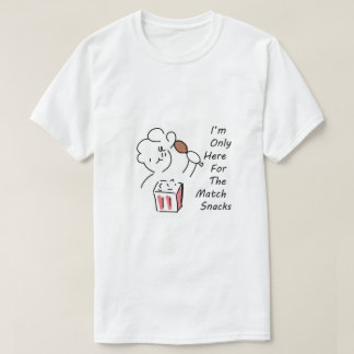 Dum tröjtröja för fotbollsentusiast - Jag är bara  T Shirt