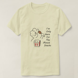 Dum tröjtröja för fotbollsentusiast - Jag är bara  T Shirt