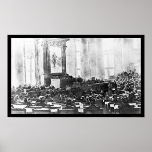 Duma av bolsjevikiska Ryssland 1917 Poster