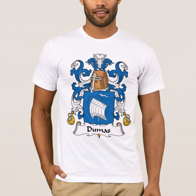 Dumas familjvapensköld tee shirt (Framsida)