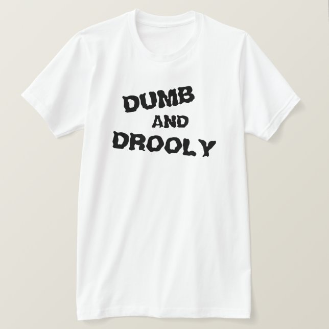 Dumb and Dooly T Shirt (Design framsida)