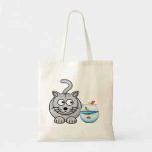 Dumb Cat-Tecknad Tygkasse