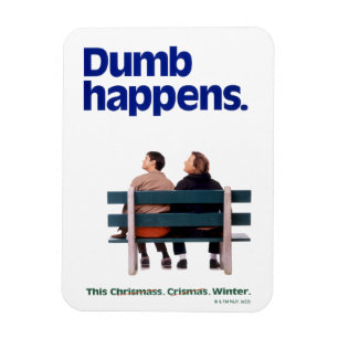 Dumb och Dumber Dumb Happens Magnet