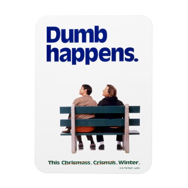Dumb och Dumber | Dumb Happens Magnet (Vertikal)