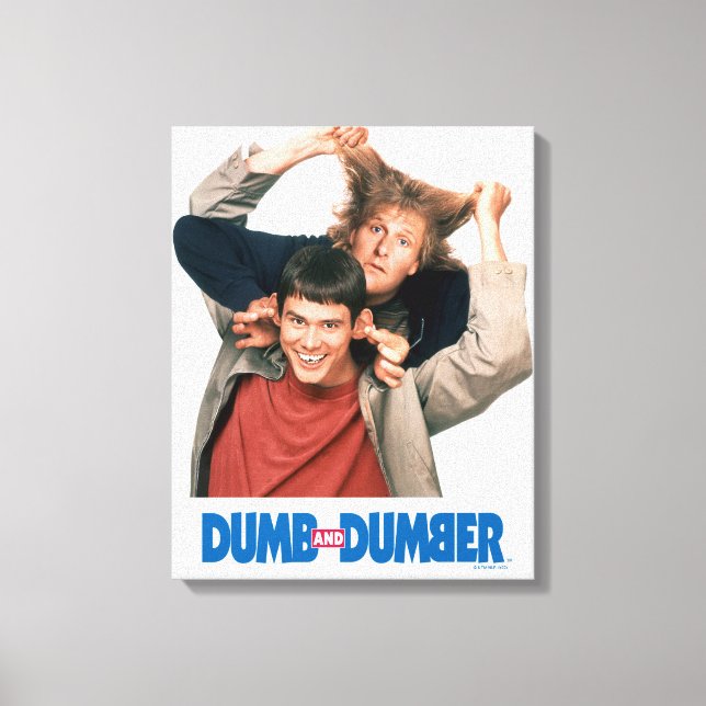 Dumb och Dumber | Lloyd och Harry Canvastryck (Framsida)