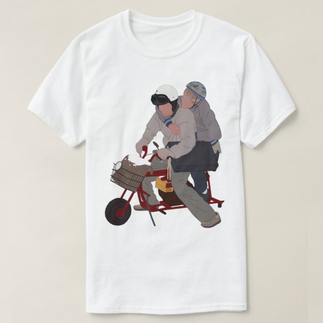 Dumb och Dumber Mini Bike T Shirt (Design framsida)