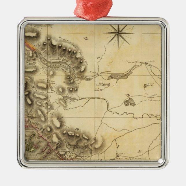 Dumbartonshire Julgransprydnad Metall (Framsidan)