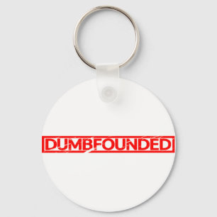 Dumbbased Frimärke Nyckelring