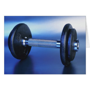 Dumbbell Hälsningskort