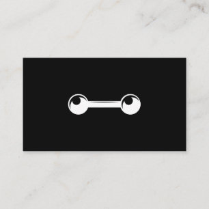 Dumbbell Icon   Fitness   Personlig utbildare Visitkort