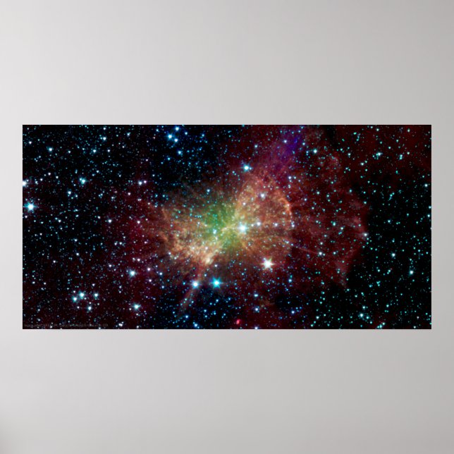 Dumbbell Nebula - Vulpecula Constellation Poster (Framsidan)