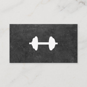 Dumbbell Personal Trainer (skiffer) Visitkort