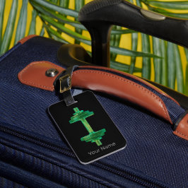 Dumbbell Retro Bodybuilding der Gym Fitness eller Bagagebricka