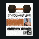 Dumbbell Weight, Personal Trainer, Gym Advertising Flygblad<br><div class="desc">Dumbbell Weight,  Personlig tränare,  Gym annonsflygare av Affärskortet Store.</div>