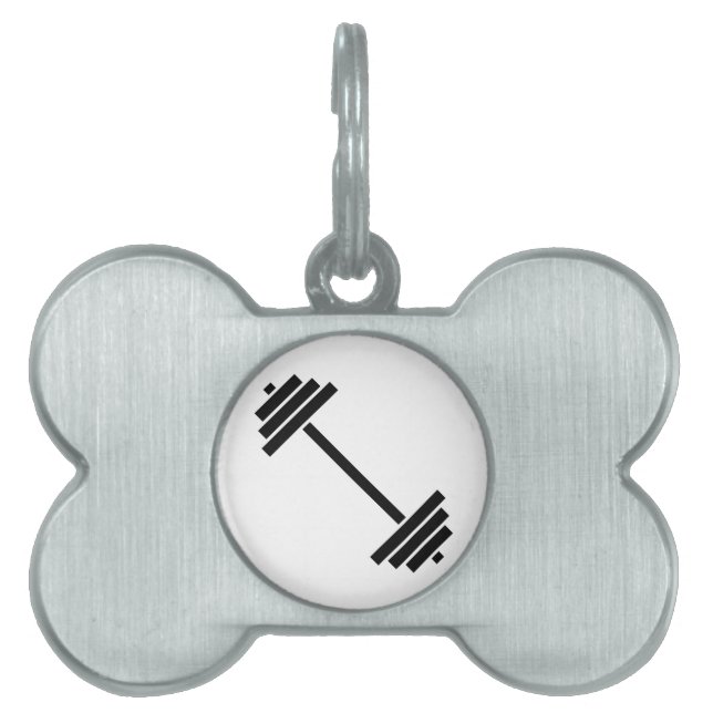 Dumbbells ID-bricka Husdjur (Framsidan)