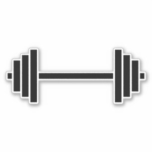 Dumbbells Klistermärken