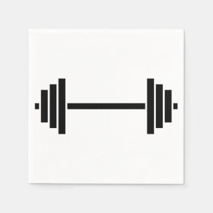 Dumbbells Pappersservett