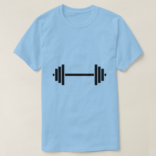 Dumbbells T Shirt (Design framsida)