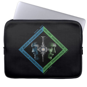 Dumbledore & Grindlewald Blood Troth Graphic Laptop Fodral