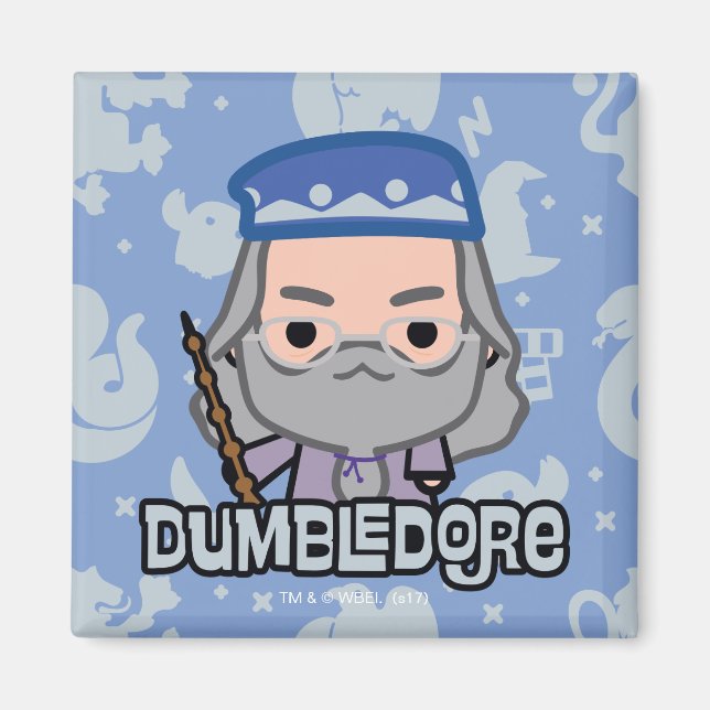 Dumbledore Tecknad Karaktär Konst Magnet (Framsidan)