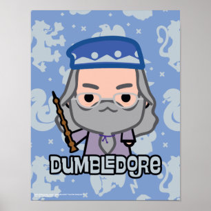 Dumbledore Tecknad Karaktär Konst Poster