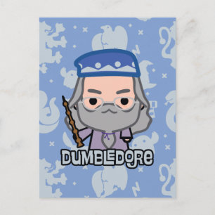 Dumbledore tecknade figurerkonst vykort