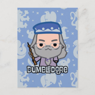 Dumbledore tecknade figurerkonst vykort