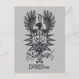 Dumbledores vapen vykort