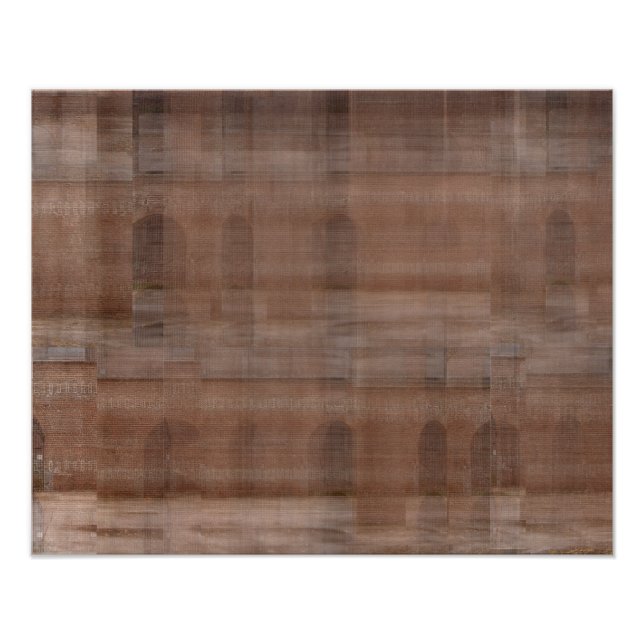 DUMBO av Brooklyn Bridge Multiplied Fototryck (Framsidan)