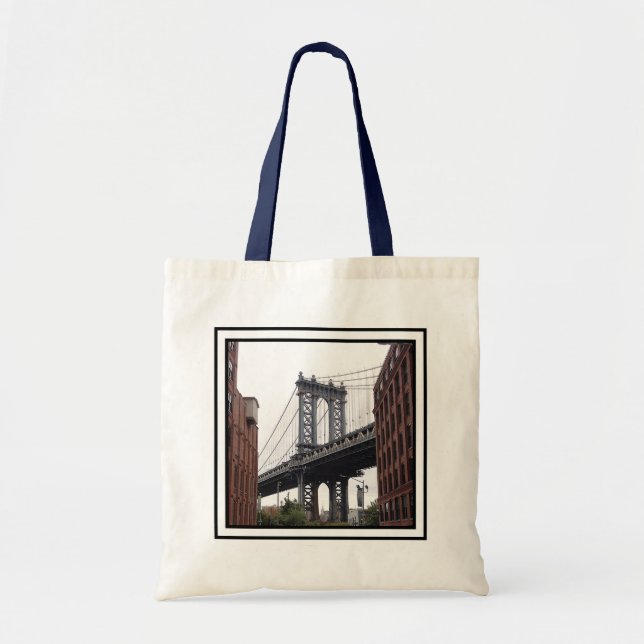 DUMBO, Brooklyn #1 Tote Bag Tygkasse (Framsidan)