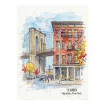 DUMBO Brooklyn New York — Ikonisk bro