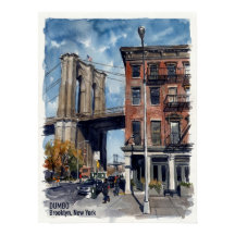 DUMBO Brooklyn New York — Ikonisk bro