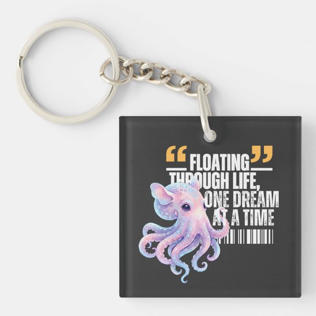 Dumbo Octopus Citat - Flytande Genom Livet  (Framsidan)
