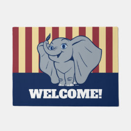 Dumbo| Tecknad Dumbo som håller fast ludd