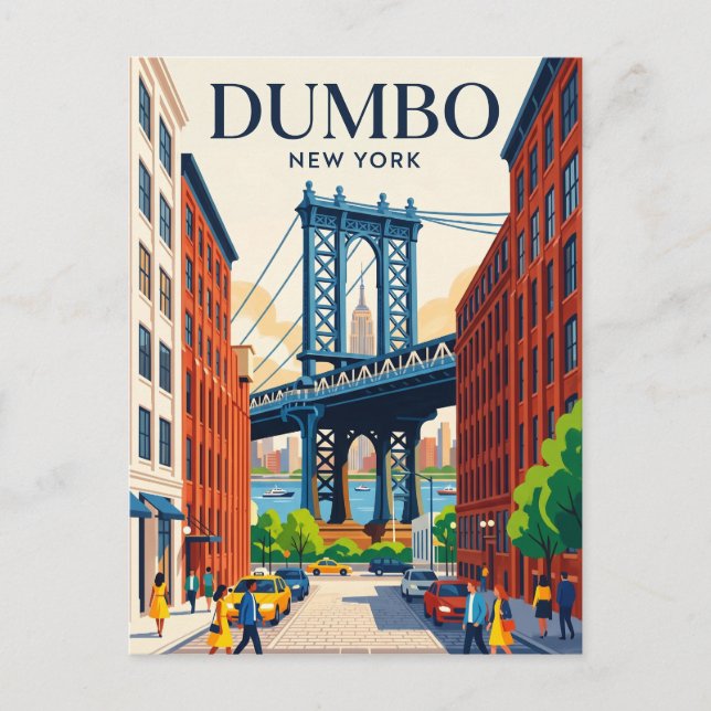 Dumbo USA Vykort (Framsida)