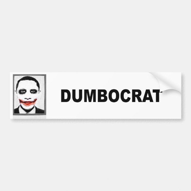 Dumbocrat Bildekal (Framsidan)